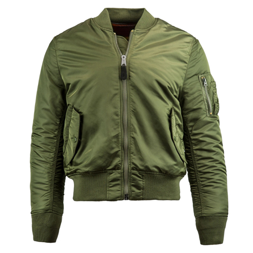 Slim Fit MA-1 Flight Jacket