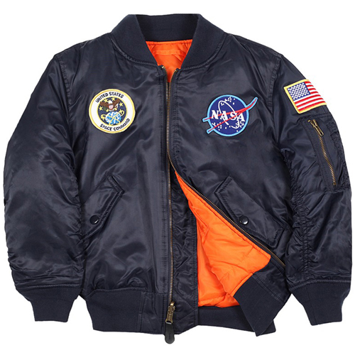 Alpha Youth Nasa MA-1 Flight Jacket