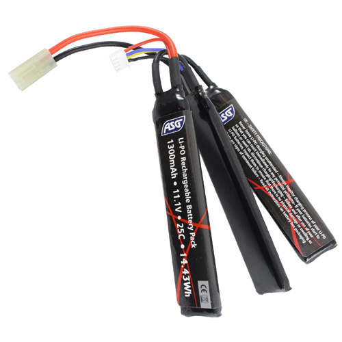 1300mAh 11.1V LiPO Airsoft Battery