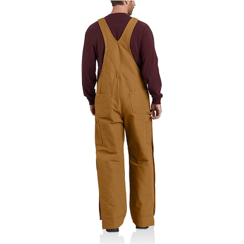 Loose Fit Firm Duck Insulated Bib Overall 