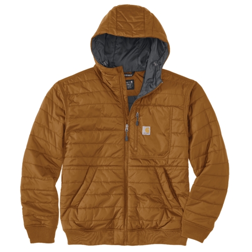 Rain Defender Relaxed Fit Lightweight Insulated Hooded Jacket