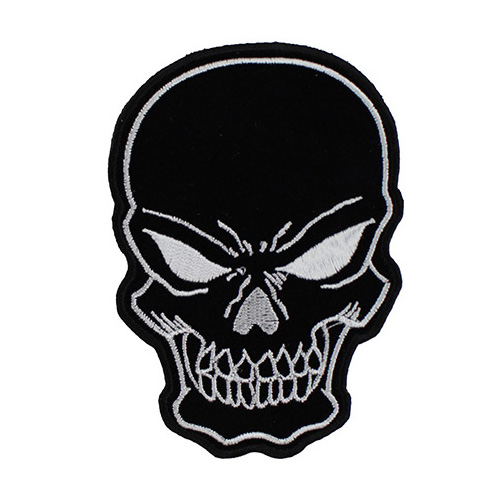 Black Skull Patch Small