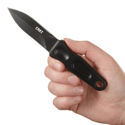 Sting Black Powder Coated Fixed Blade Knife