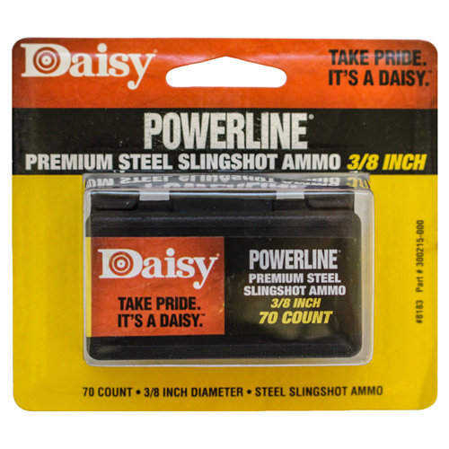 PowerLine 3/8-inch Steel Slingshot Ammo