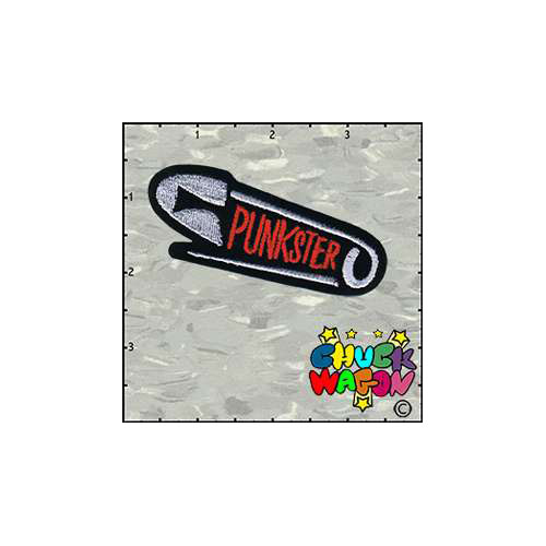 Fuzzy Dude ChuckWagons Safety Pin Punkster