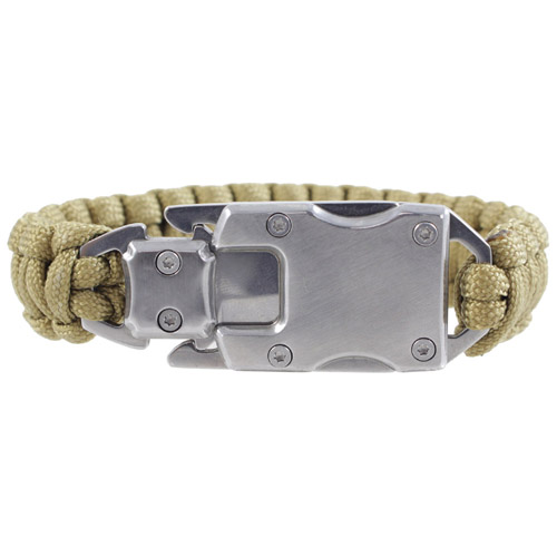 Tactical Paracord Bracelet Knife