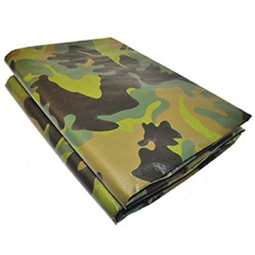 Woodland Camouflage Polyethylene Tarp