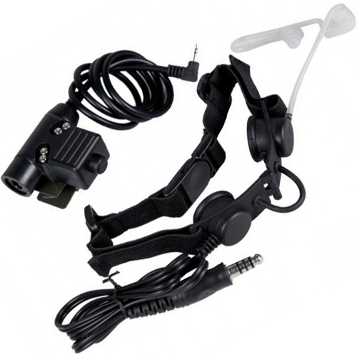 Push-To-Talk Bravo Airsoft Throat Mic