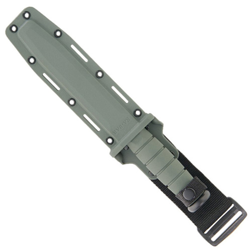 Full Size Foliage Green Fixed Knife