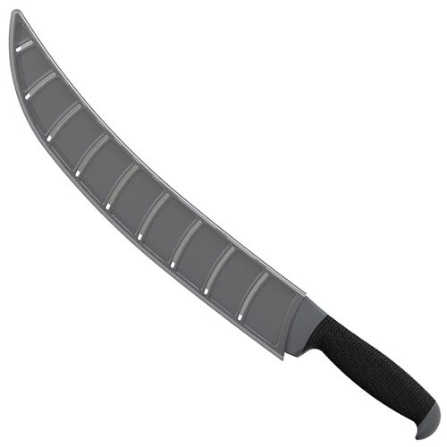 Curved K-Texture Grip Handle Fillet Knife