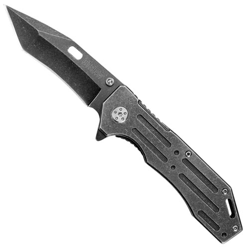 Lifter Blackwash Finish Tanto Blade Folding Knife