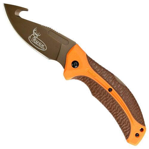 Buck Commander LoneRock Hunting Knife w/ Nylon Sheath