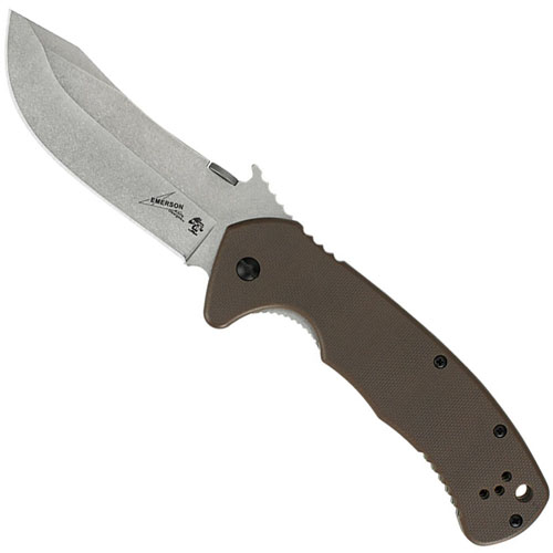 Emerson CQC-11K D2 Stainless Steel & G-10 Handle Folding Knife