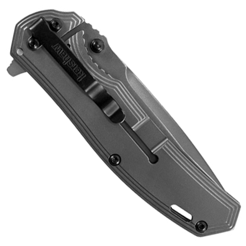 Fringe Drop-Point Folding Blade Knife