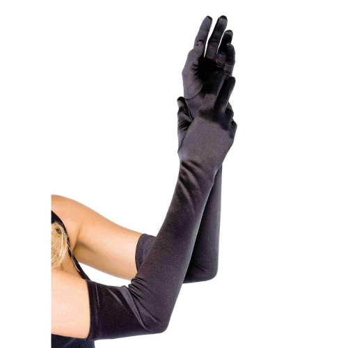 Opera Extra Long Satin Gloves