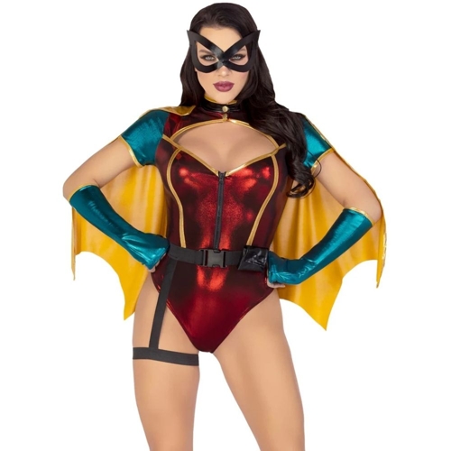 Women's Superhero Costume - 5 Pieces