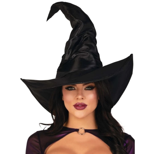 Luxurious Large Ruched Witch Hat