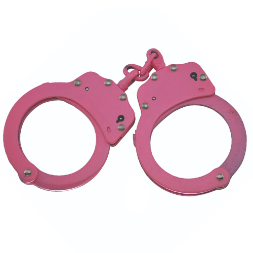 Tactical Chained Handcuffs with Nylon Case