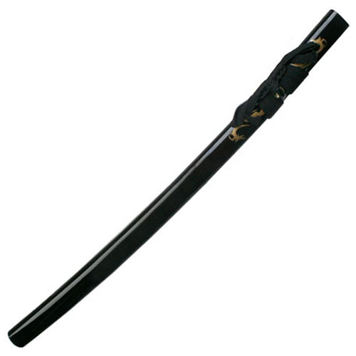 Ten Ryu DH-004 Black Cord Wrapped Handle Samurai Sword