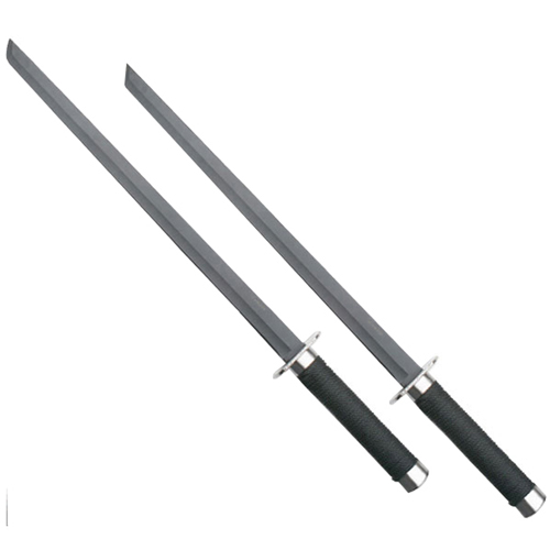 Heckler and Koch Ninja 25.5 Inch Black Twin Samurai Sword