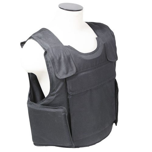 Enhance your safety with the Outer Carrier Vest in Black XL from Camouflage.ca. Equipped with four Level IIIA Ballistic panels for superior protection. Order now!