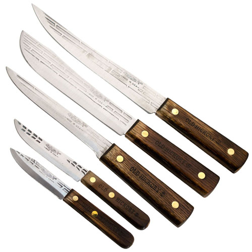 Old Hickory 5 Piece Knife Block Set