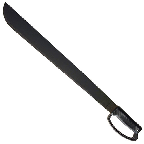 22 Inch Heavy Duty Black D Handle Machete