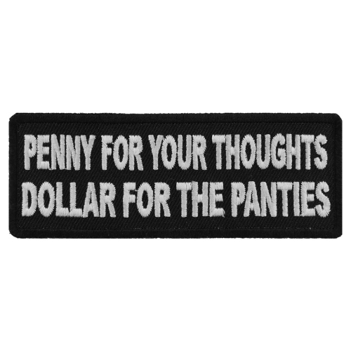 Cheap Place Penny For Your Thoughts Patch