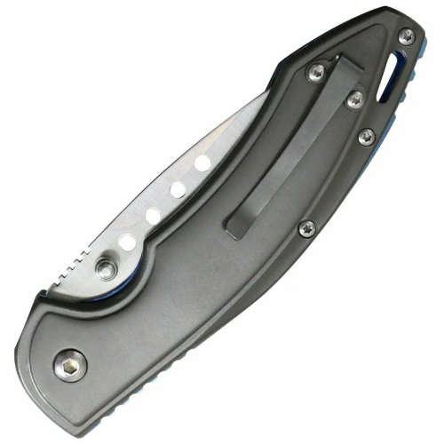 Buckshot EDC Blood Groove Blade Assisted Folding Knife