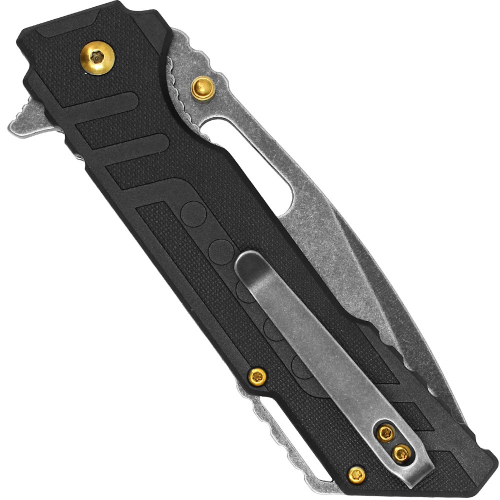 Wartech 8.5' Black Pocket Knife