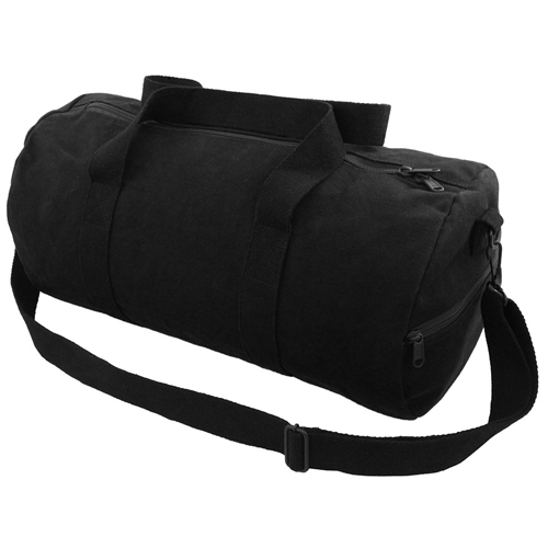 Raven X Canvas Shoulder Bag - 19 Inch