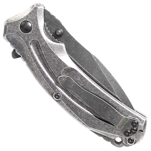 Liner Lock SCH504 Drop Point Blade Folding Knife