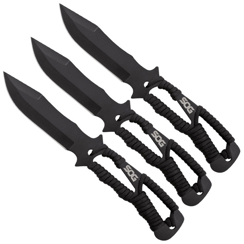 F041TN 3 Pcs Throwing Knife Set w/ Sheath