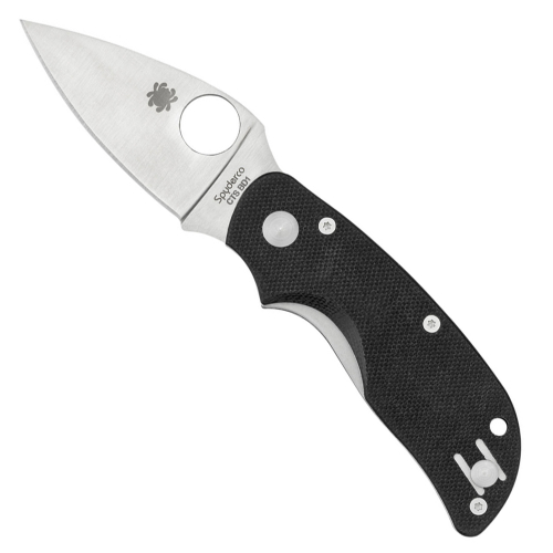 Cat Black G-10 Handle Folding Knife