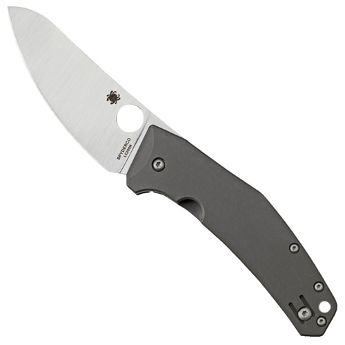 Spydiechef Titanium Handle Folding Knife