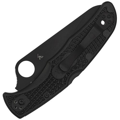 Spyderco Pacific Salt 2 Black Plain Edge Folding Knife