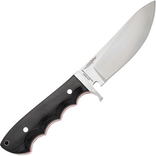 Hibben Drop Point Pro Hunter Knife: Black. Expertly crafted for hunting & outdoor use. Get yours at Camouflage.ca.