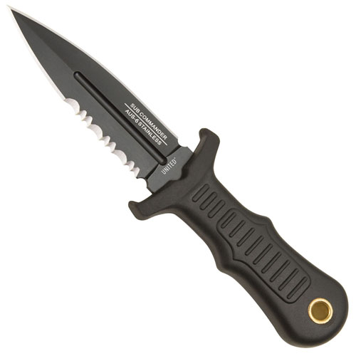 Sub Commander Black Mini Boot Knife