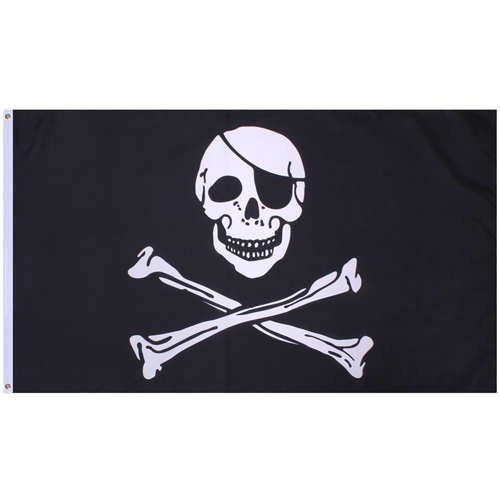 Jolly Roger 3 Feet X 5 Feet Flag