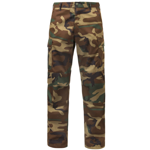 Relaxed Fit Zipper Fly BDU Pants