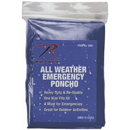 All Weather Emergency Poncho