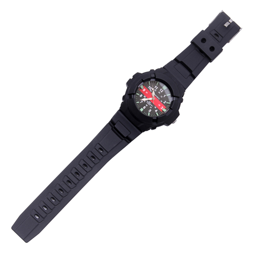 Aquaforce Thin Red Line Water Resistant Watch