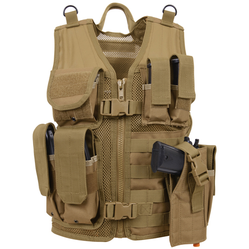 Kids Tactical Cross Draw Vest