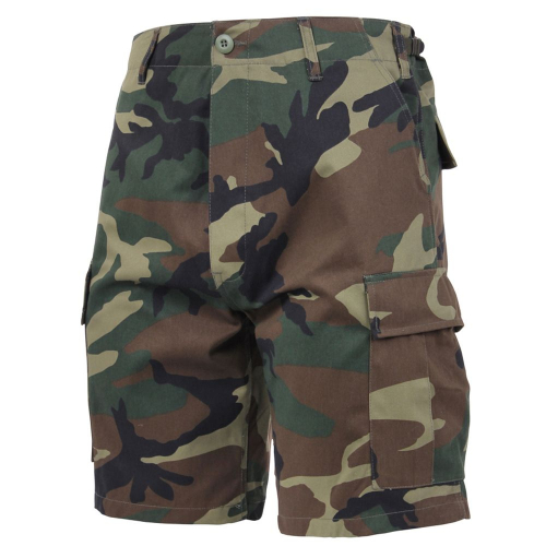 Mens Colored Camo BDU Shorts