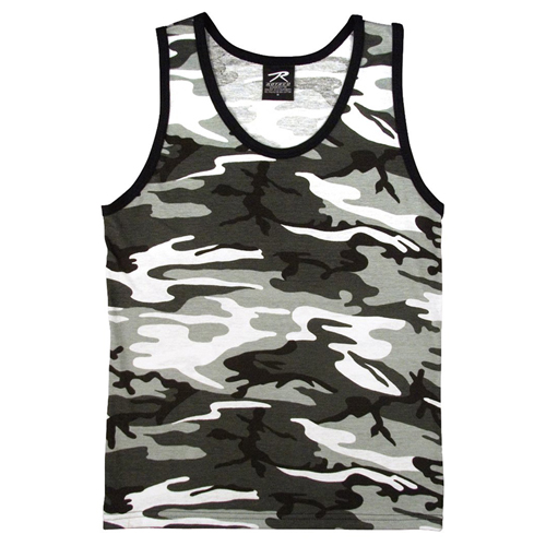 Mens Camo Tank Top