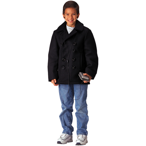 Kids U.S. Navy Type Wool Peacoat