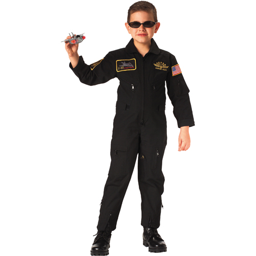 Kids Flight Coverall with Patches