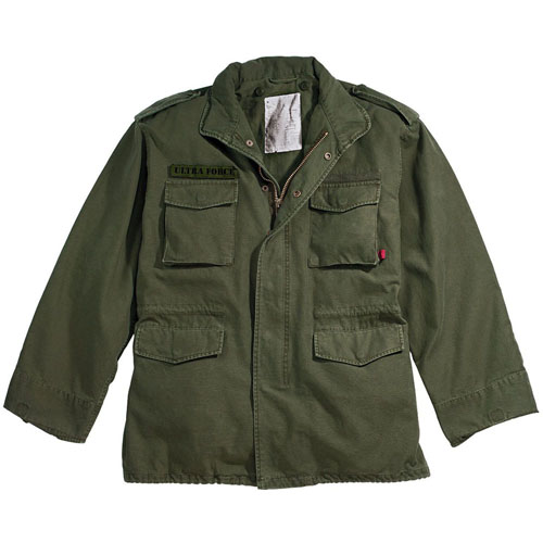 Mens Vintage M-65 Field Jacket