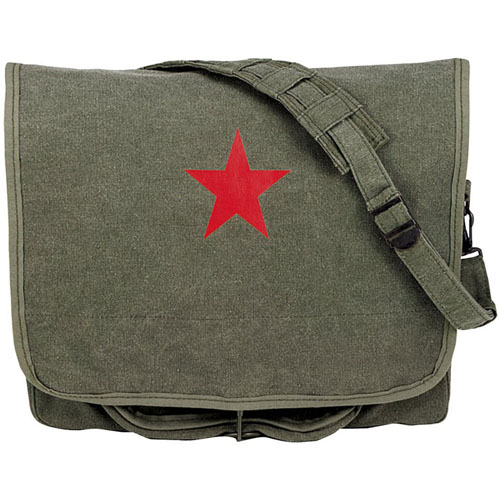 Canvas Shoulder Olive Drab Bag