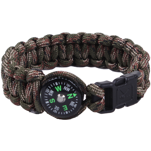 Paracord Compass Bracelet